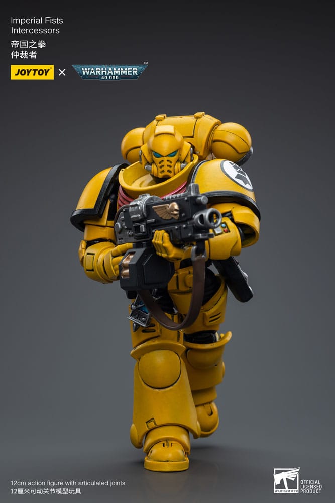 Warhammer 40k Actionfigur 1/18 Imperial Fists Intercessors 12 cm - Preorder - ETA: 26.01.2026