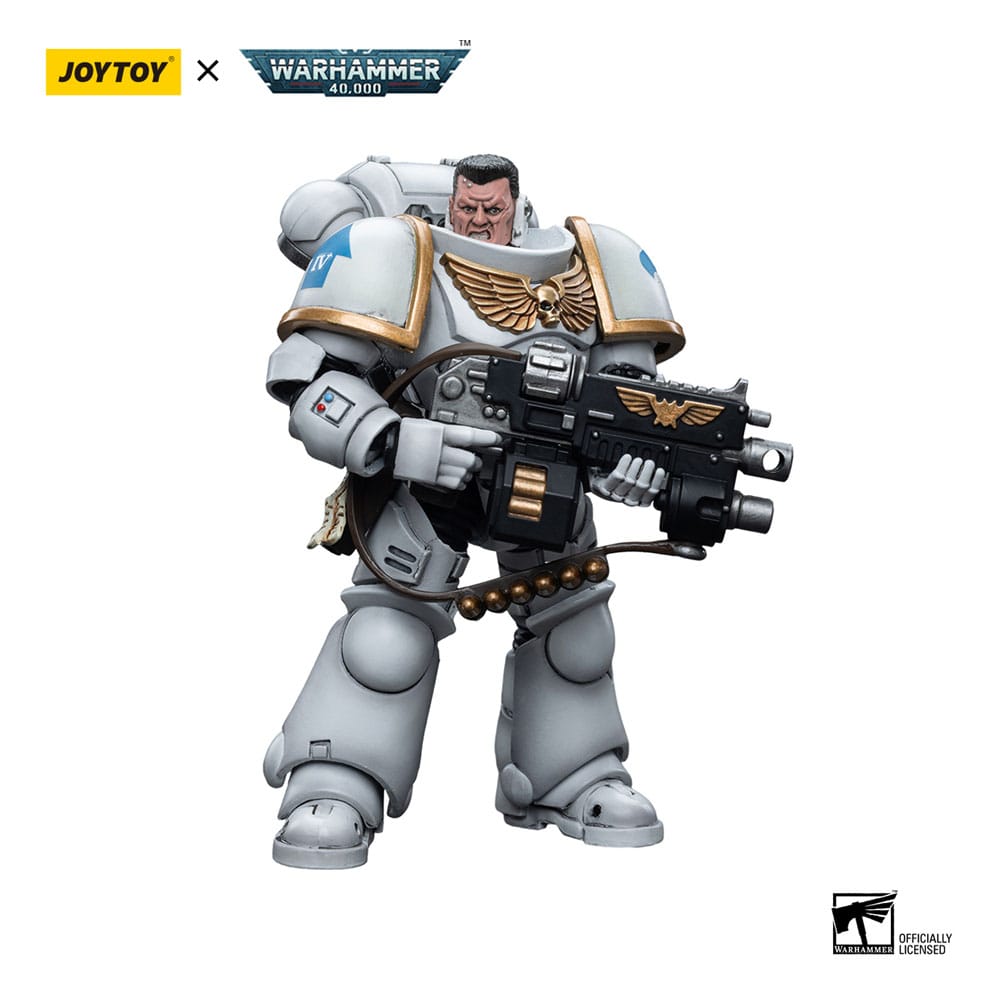 Warhammer 40k Actionfigur 1/18 Space Marines White Consuls Intercessors 1 12 cm - Preorder - ETA: 25.12.2025