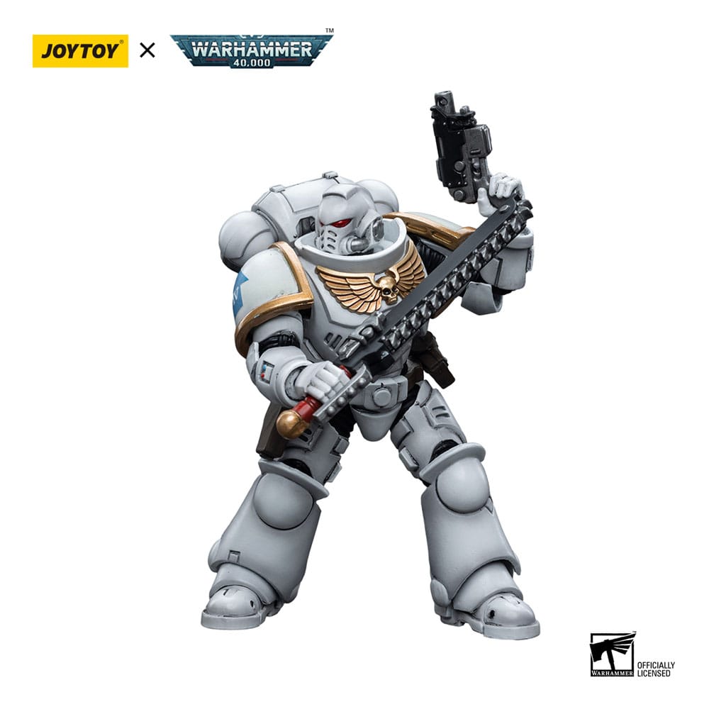 Warhammer 40k Actionfigur 1/18 Space Marines White Consuls Intercessors 1 12 cm - Preorder - ETA: 25.12.2025