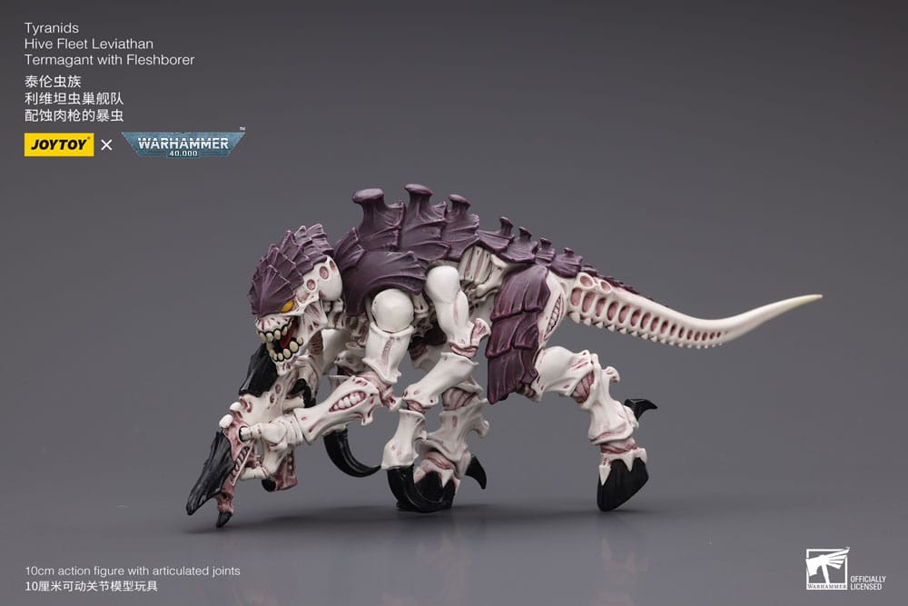 Warhammer 40k Actionfigur 1/18 Tyranids Hive Fleet Leviathan Termagant with Fleshborer 12 cm - Preorder - ETA: 25.11.2025