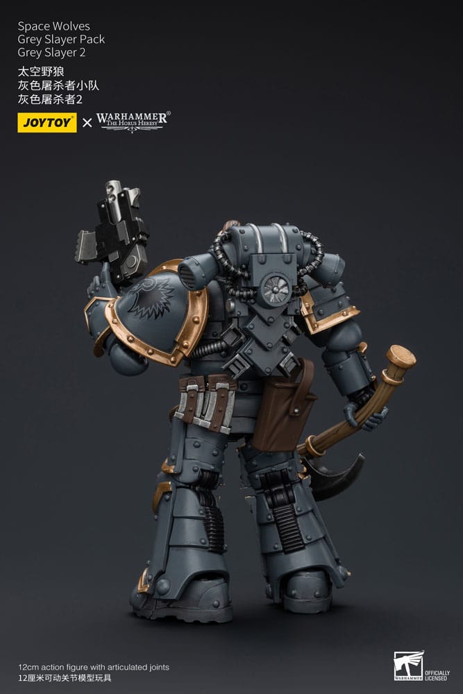 Warhammer The Horus Heresy Actionfigur 1/18 Space Wolves Grey Slayer Pack Grey Slayer 2 12 cm - Preorder - ETA: 10.01.2026