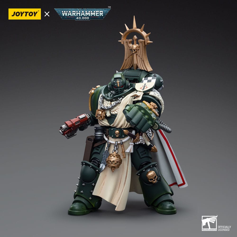 Warhammer 40k Actionfigur 1/18 Dark Angels Master with Power Fist 12 cm - Preorder - ETA: 19.12.2025