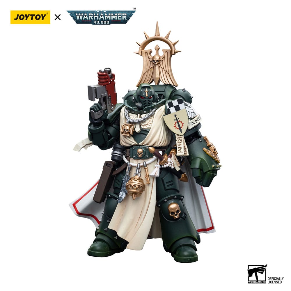 Warhammer 40k Actionfigur 1/18 Dark Angels Master with Power Fist 12 cm - Preorder - ETA: 19.12.2025