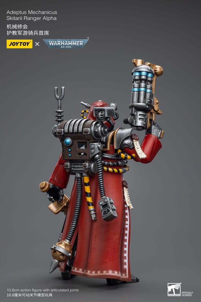 Warhammer 40k Actionfigur 1/18 Adeptus Mechanicus Skitarii Ranger Alpha - Versand: 5-7 Tage nach Bestellung