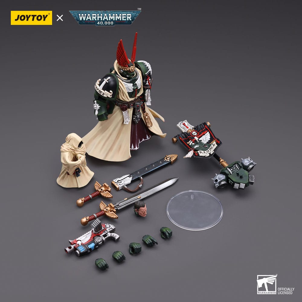 Warhammer 40k Actionfigur 1/18 Dark Angels Supreme Grand Master Azrael 13 cm - Versand: 5-7 Tage nach Bestellung