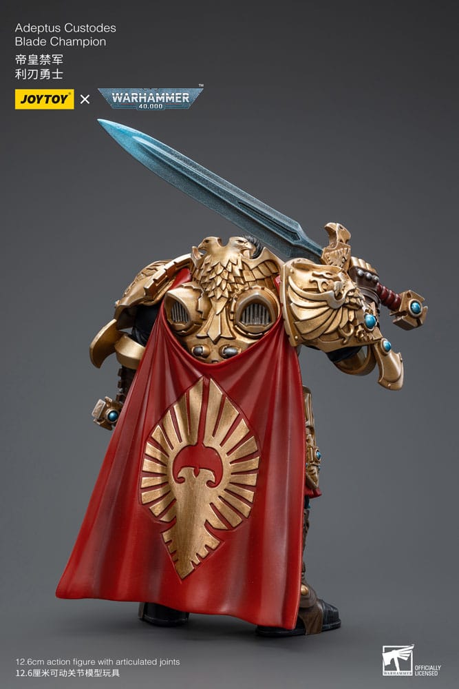 Warhammer 40k Actionfigur 1/18 Adeptus Custodes Blade Champion 12 cm - Versand: 5-7 Tage nach Bestellung