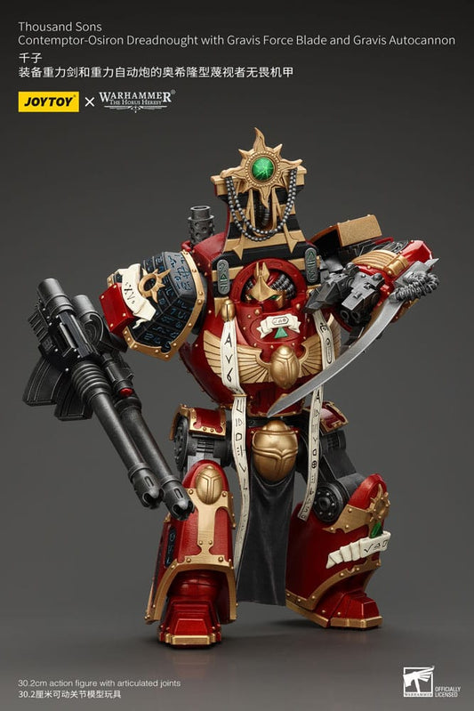 Warhammer The Horus Heresy Actionfigur 1/18 Thousand Sons Contemptor-Osiron Dreadnought with Gravis Force Blade And Gravis Autocannon 30 cm - Versand: 5-7 Tage nach Bestellung
