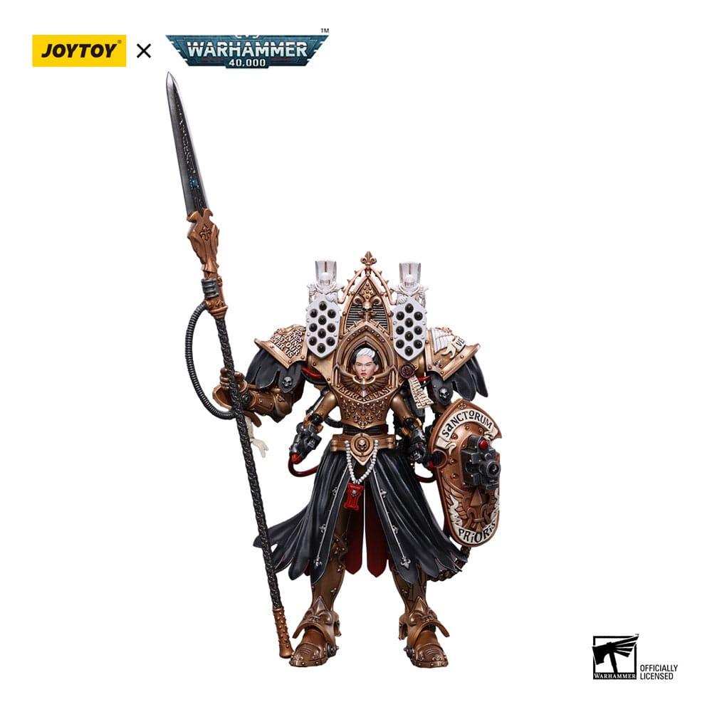 Warhammer 40k Actionfigur 1/18 Adepta Sororitas Abbess Sanctorum Morvenn Vahl 12 cm - Preorder - ETA: 24.11.2025