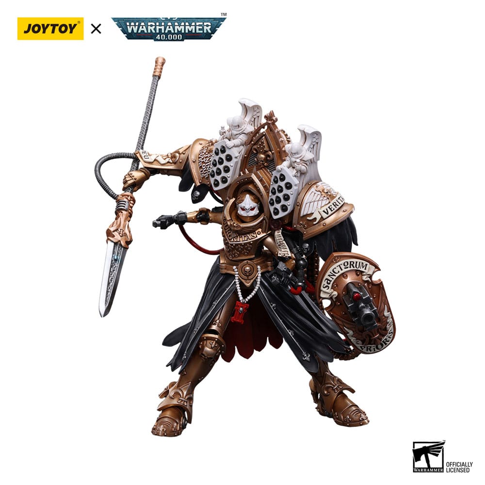 Warhammer 40k Actionfigur 1/18 Adepta Sororitas Abbess Sanctorum Morvenn Vahl 12 cm - Preorder - ETA: 24.11.2025