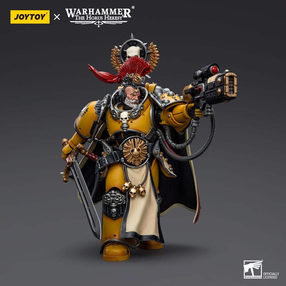 Warhammer The Horus Heresy Actionfigur 1/18 Imperial Fists Legion Praetor with Power Sword 12 cm - Preorder - ETA: 08.09.2025