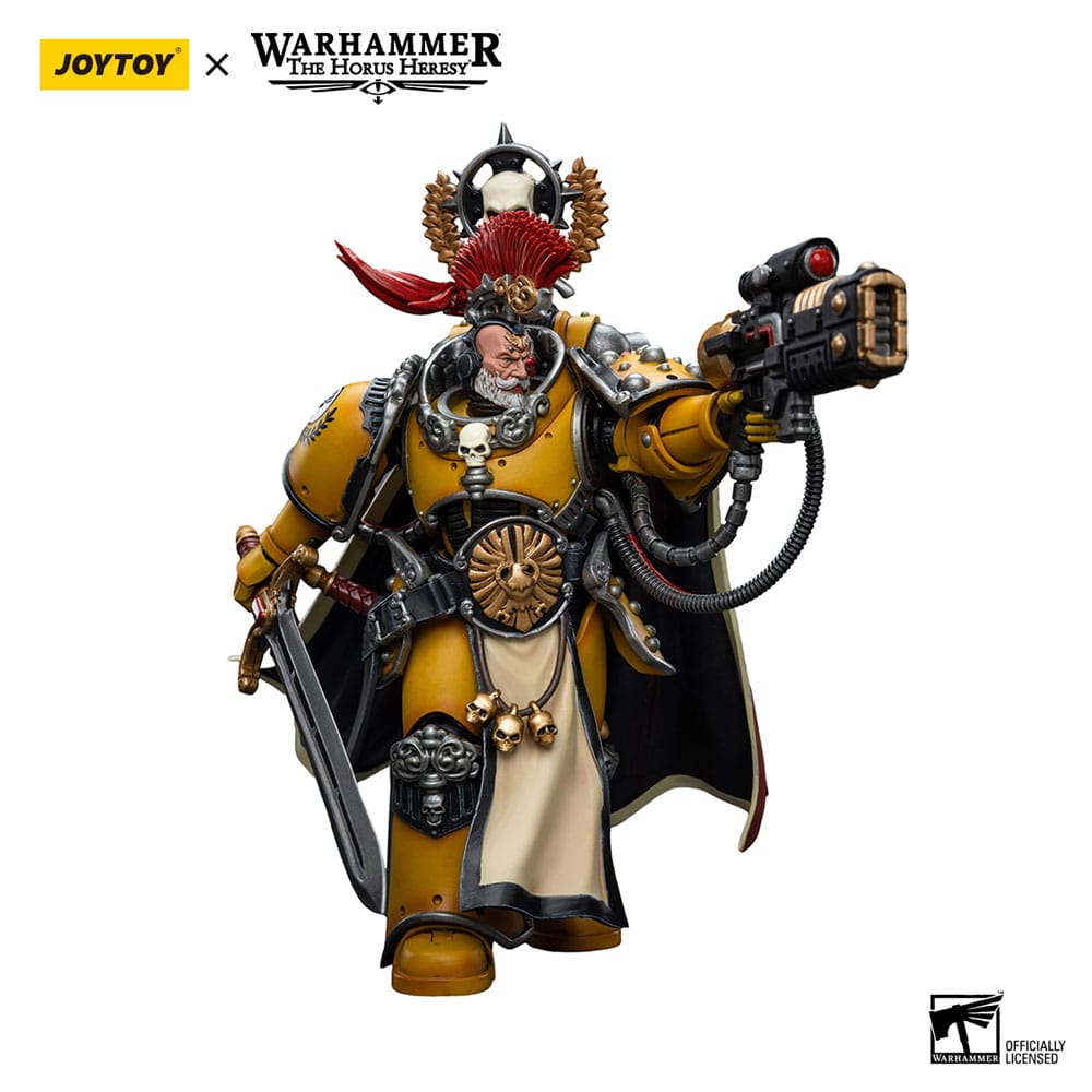 Warhammer The Horus Heresy Actionfigur 1/18 Imperial Fists Legion Praetor with Power Sword 12 cm - Preorder - ETA: 08.09.2025