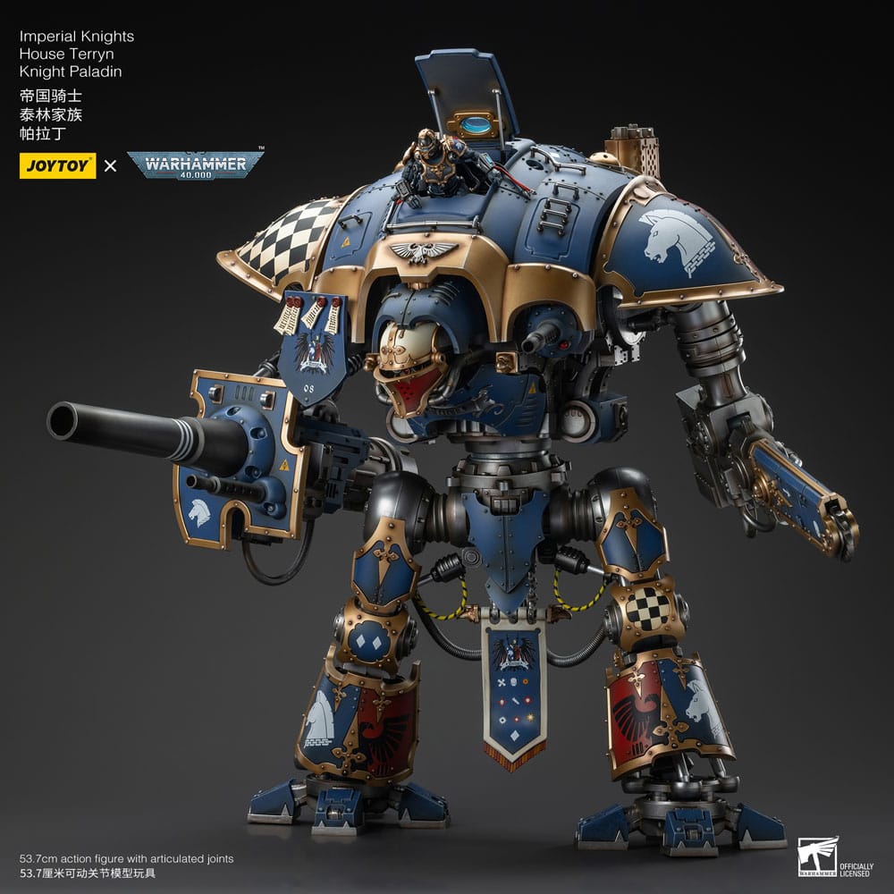 Warhammer 40k Actionfigur 1/18 Imperial Knights House Terryn Knight Paladin 54 cm - Preorder - ETA: 07.11.2025