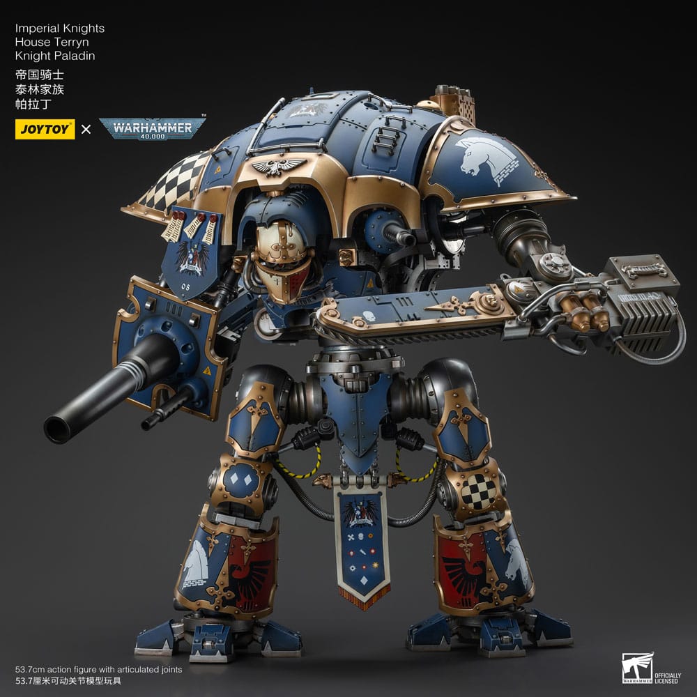 Warhammer 40k Actionfigur 1/18 Imperial Knights House Terryn Knight Paladin 54 cm - Preorder - ETA: 07.11.2025