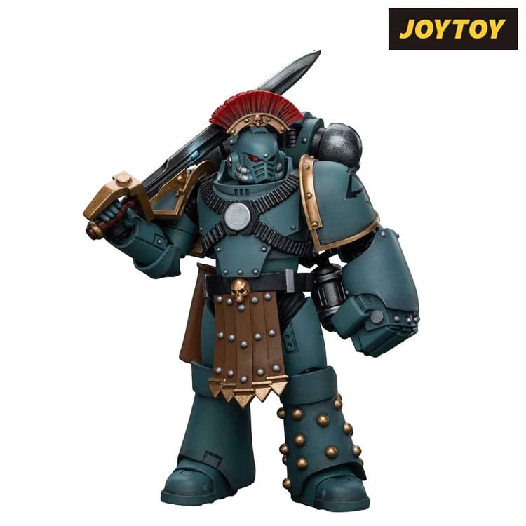 Warhammer The Horus Heresy Actionfigur 1/18 Sons of Horus MKIV Tactical Squad Sergeant with Power Fist 12 cm - Preorder - ETA: 10.01.2026