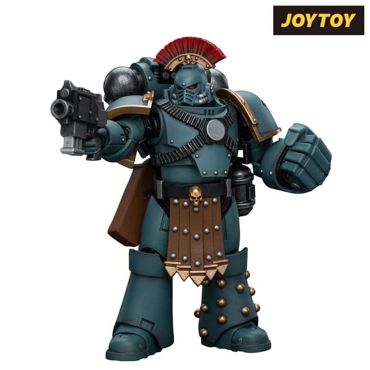 Warhammer The Horus Heresy Actionfigur 1/18 Sons of Horus MKIV Tactical Squad Sergeant with Power Fist 12 cm - Preorder - ETA: 10.01.2026