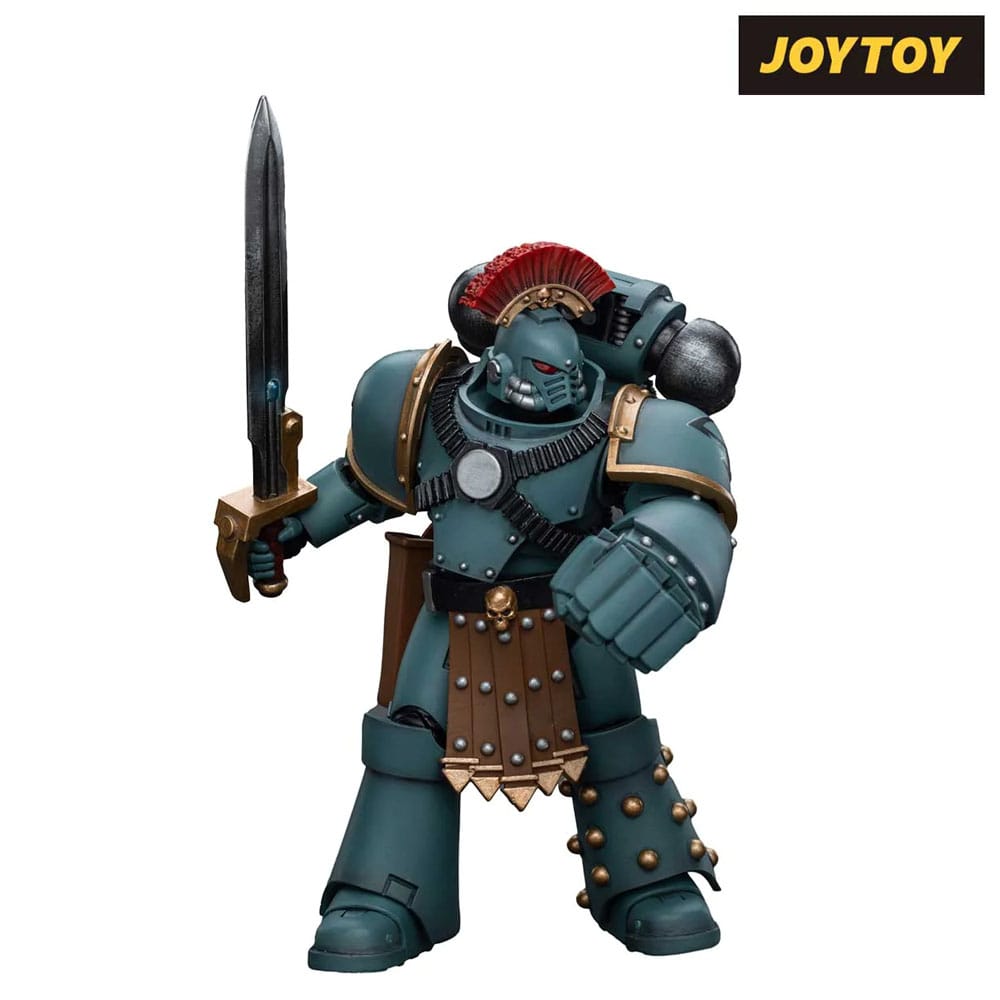 Warhammer The Horus Heresy Actionfigur 1/18 Sons of Horus MKIV Tactical Squad Sergeant with Power Fist 12 cm - Preorder - ETA: 10.01.2026