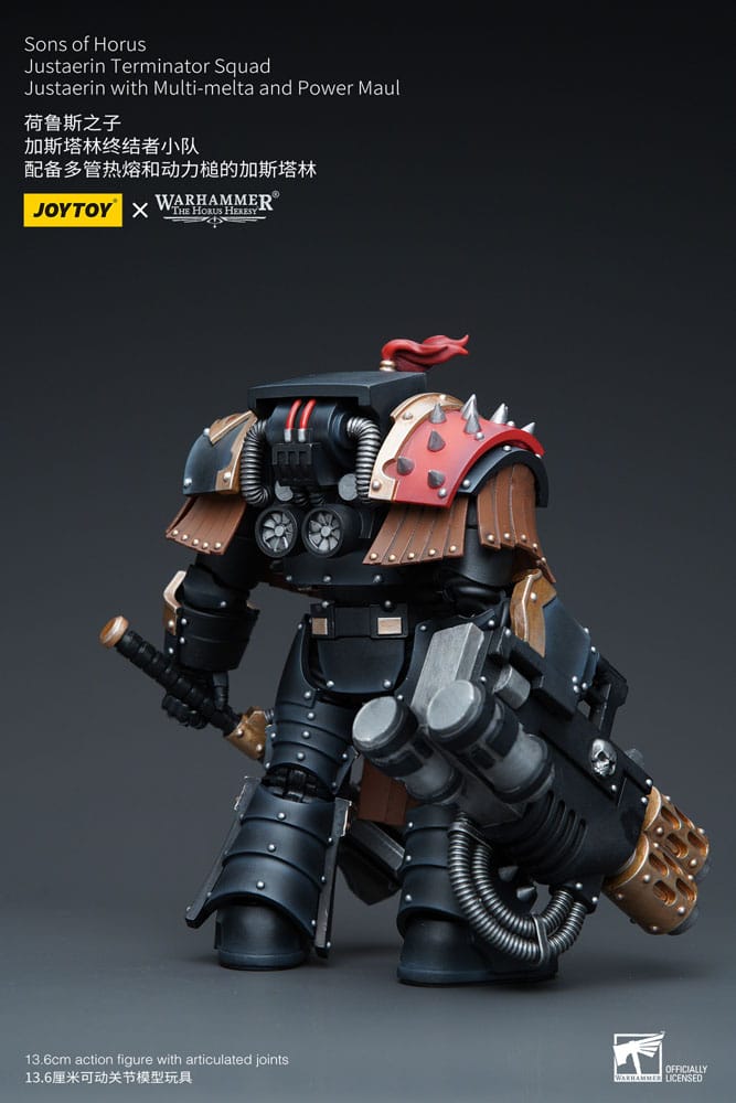 Warhammer The Horus Heresy Actionfigur 1/18 Sons of Horus Justaerin Terminator Squad Justaerin with Multi-melta and Power MauL 12 cm - Versand: 5-7 Tage nach Bestellung