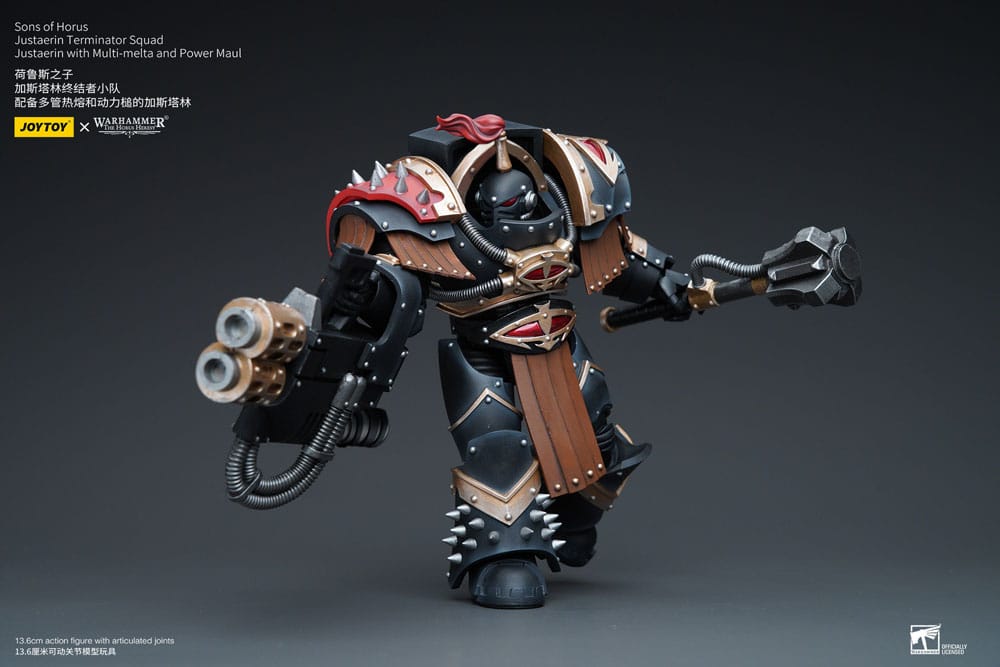 Warhammer The Horus Heresy Actionfigur 1/18 Sons of Horus Justaerin Terminator Squad Justaerin with Multi-melta and Power MauL 12 cm - Versand: 5-7 Tage nach Bestellung