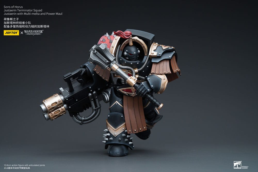 Warhammer The Horus Heresy Actionfigur 1/18 Sons of Horus Justaerin Terminator Squad Justaerin with Multi-melta and Power MauL 12 cm - Versand: 5-7 Tage nach Bestellung