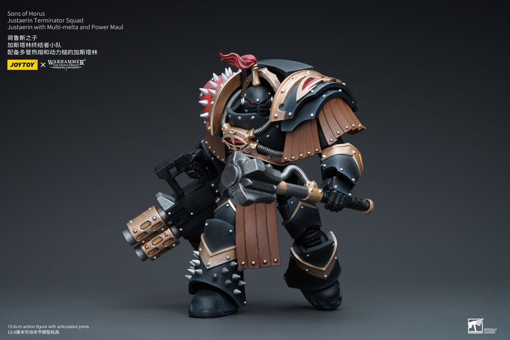 Warhammer The Horus Heresy Actionfigur 1/18 Sons of Horus Justaerin Terminator Squad Justaerin with Multi-melta and Power MauL 12 cm - Versand: 5-7 Tage nach Bestellung