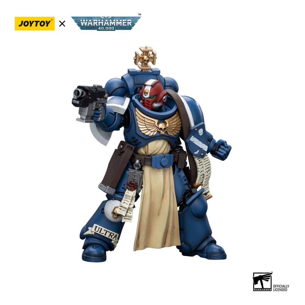 Warhammer 40k Actionfigur 1/18 Ultramarines Sternguard Veteran Sergeant 12 cm - Preorder - ETA: 07.11.2025