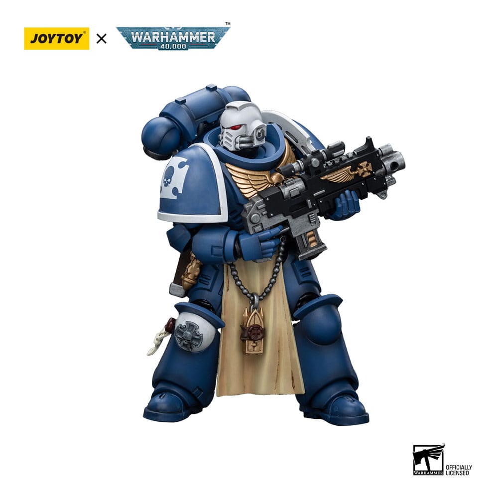 Warhammer 40k Actionfigur 1/18 Ultramarines Sternguard Veteran with Bolt Rifle 12 cm - Preorder - ETA: 24.11.2025
