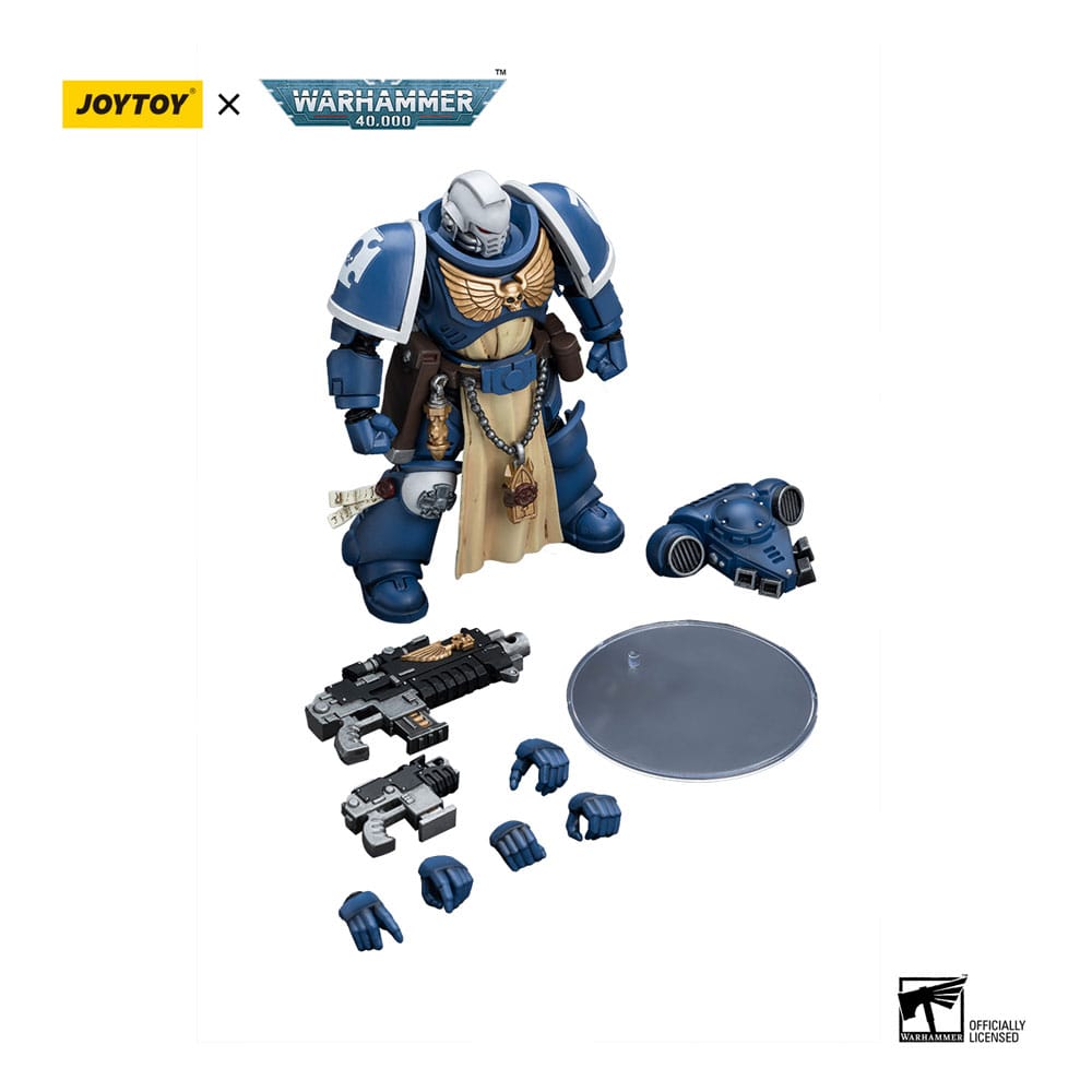 Warhammer 40k Actionfigur 1/18 Ultramarines Sternguard Veteran with Bolt Rifle 12 cm - Preorder - ETA: 24.11.2025