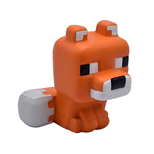 Minecraft Mega Squishme Anti-Stress-Figur Serie 3 Fuchs 15 cm - Versand: 5-7 Tage nach Bestellung
