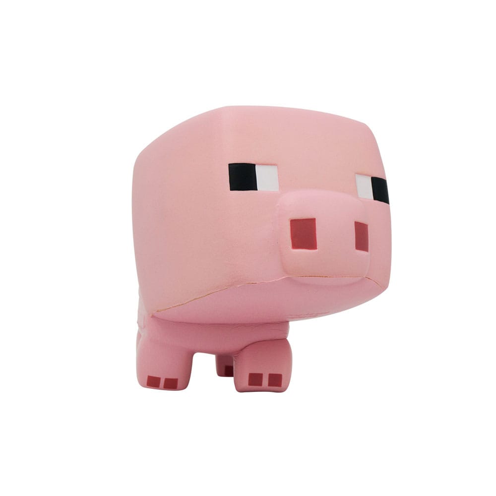 Minecraft Mega Squishme Anti-Stress-Figur Serie 1 Schwein 15 cm - Versand: 7 Tage nach Bestellung