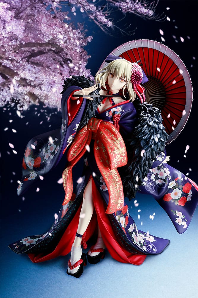 Fate/stay night: Heaven's Feel PVC Statue 1/7 Saber Alter: Kimono ver. 27 cm - Versand: 7 Tage nach Bestellung