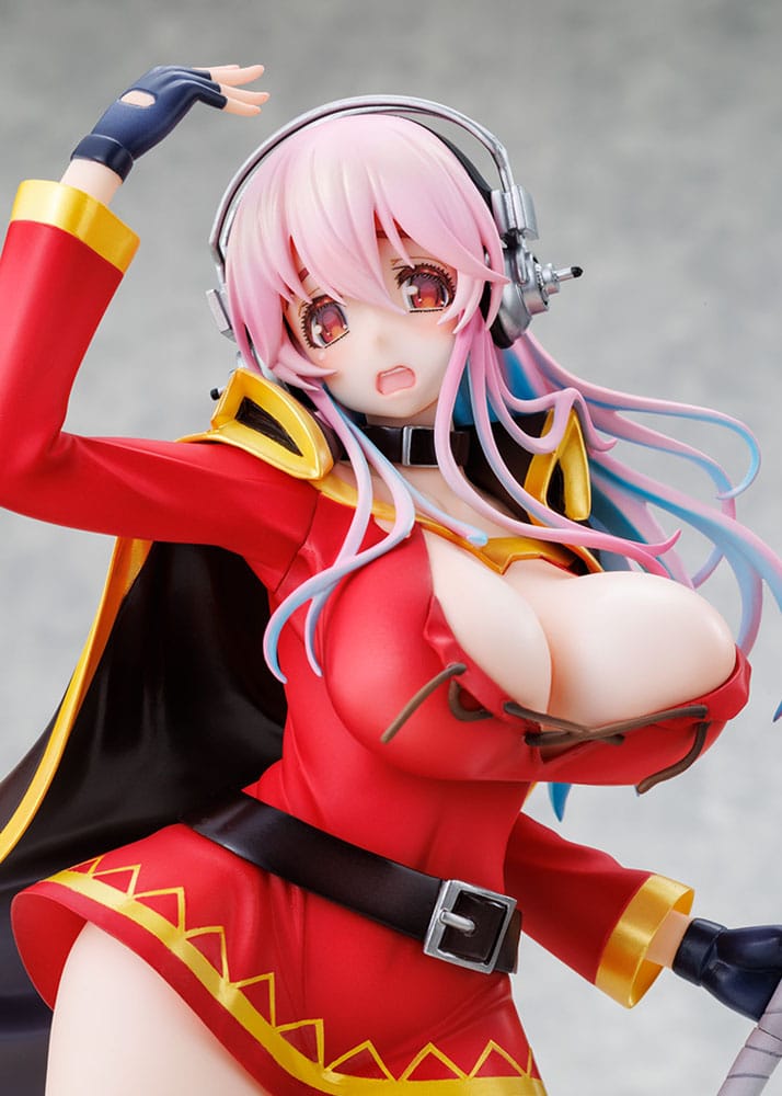 Super Sonico x Konosuba PVC Statue 1/7 Super Sonico Megumin collaboration Ver. 25 cm - Preorder - ETA: 25.05.2026