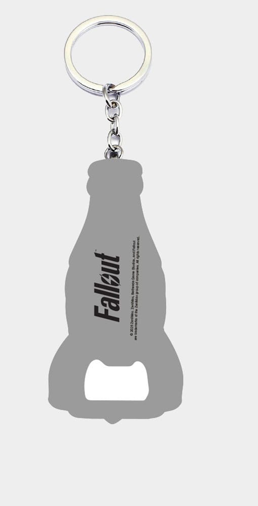 Fallout Schlüsselanhänger mit Flaschenöffner Nuka Cola Logo - Preorder - ETA: 25.10.2025