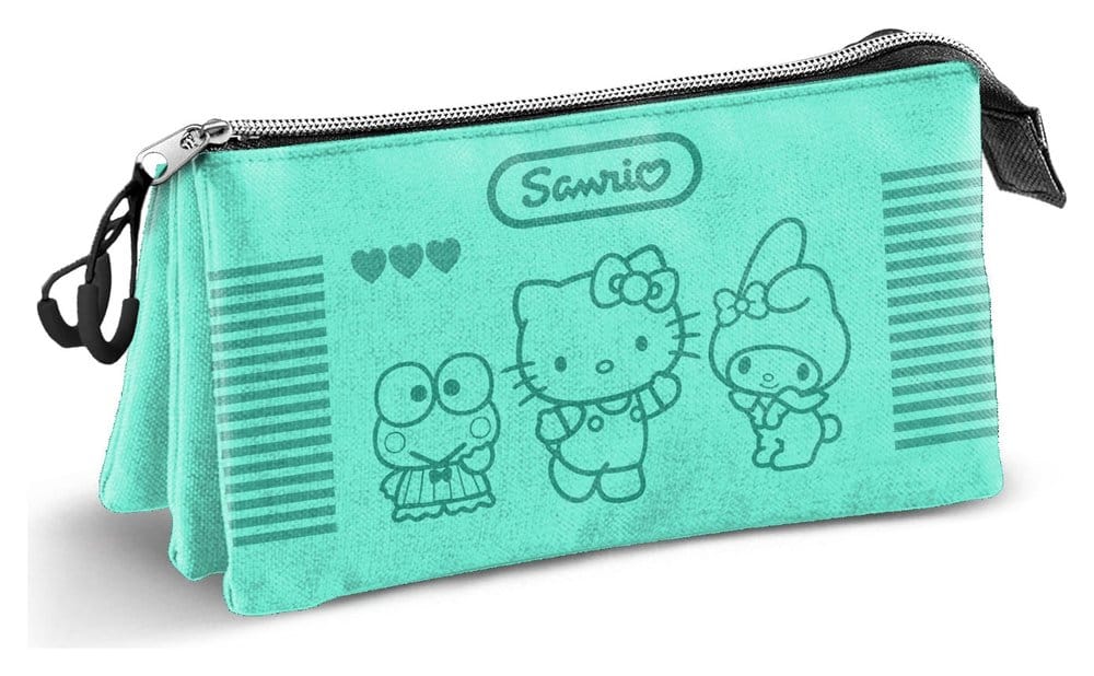 Sanrio 3-fach Federmäppchen Hello Kitty Videogame - Versand: 7 Tage nach Bestellung