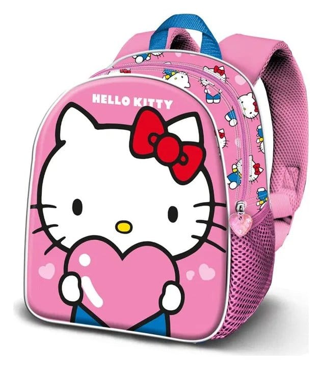Sanrio Elite 3D Rucksack Hello Kitty Heart - Versand: 7 Tage nach Bestellung