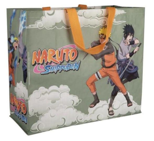 Naruto Shippuden Tragetasche Grey - Preorder - ETA: 10.01.2026