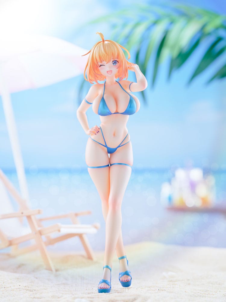 Original Character PVC Statue 1/6 Sakura Sophia F. Shirring Bikini Ver. 27 cm - Versand: 5-7 Tage nach Bestellung