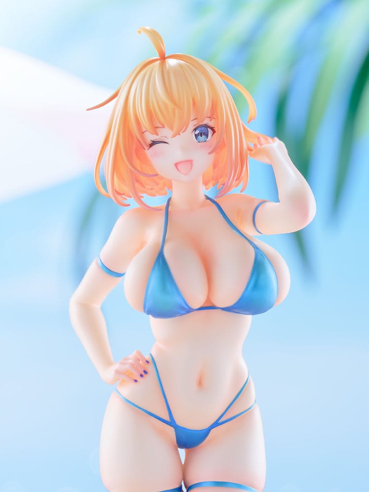 Original Character PVC Statue 1/6 Sakura Sophia F. Shirring Bikini Ver. 27 cm - Versand: 5-7 Tage nach Bestellung