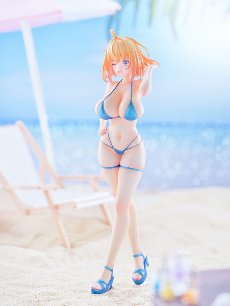 Original Character PVC Statue 1/6 Sakura Sophia F. Shirring Bikini Ver. 27 cm - Versand: 5-7 Tage nach Bestellung