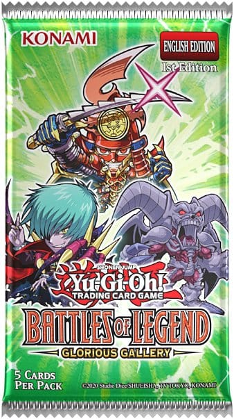 Yu-Gi-Oh! TCG Battles of Legend: Glorious Gallery Display (24) *Englische Version* - Versand: 7 Tage nach Bestellung