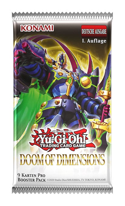Yu-Gi-Oh! TCG Doom of Dimensions Booster Display (24) *Deutsche Version* - Versand: 5-7 Tage nach Bestellung