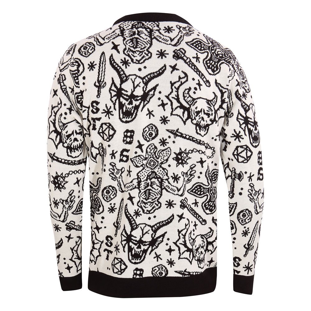 Stranger Things Sweatshirt Christmas Jumper Collage Größe M - Preorder - ETA: 09.12.2025