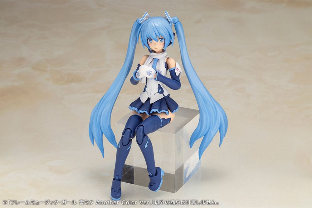 Frame Arms Girl x Hatsune Miku Plastic Model Kit Frame Music Girl Snow Miku Another Color Ver. 15 cm - Preorder - ETA: 25.06.2026