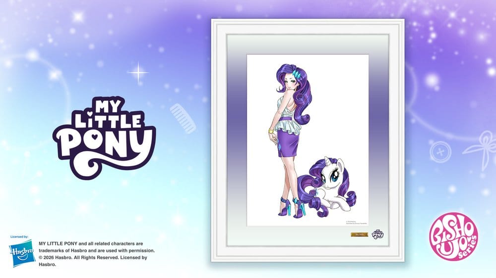 My Little Pony Chara Fine Graph Kunstdruck Bishoujo Rarity 43 cm - Preorder - ETA: 23.04.2027