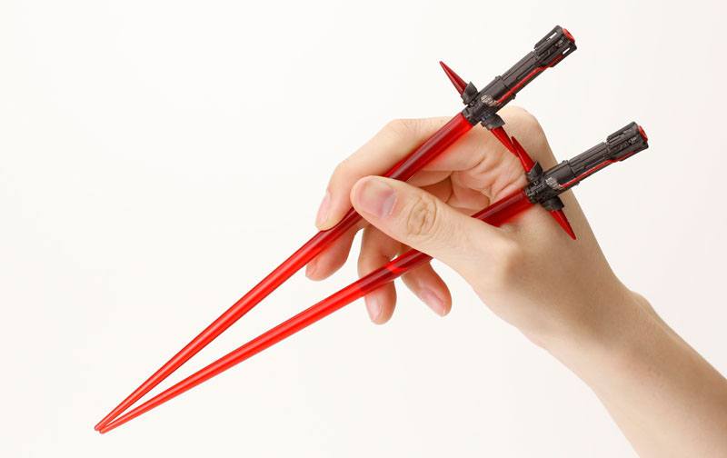 Star Wars Episode VII Essstäbchen Lichtschwert Kylo Ren - sofort verfügbar