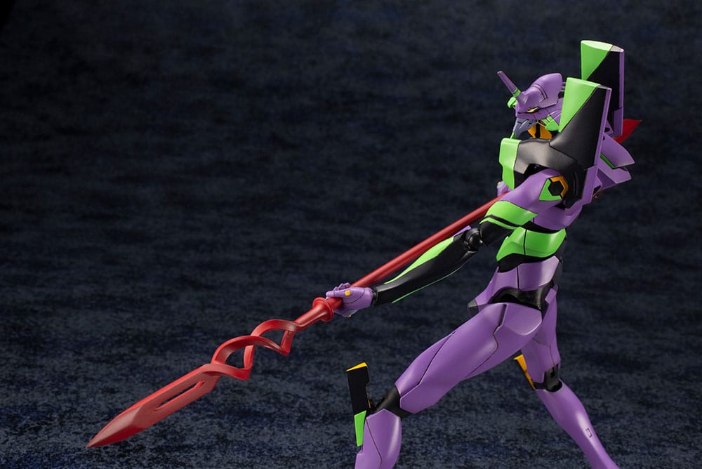 Evangelion: 3.0 + 1.0 Thrice Upon a Time Plastic Model Kit 1/400 Evangelion Test Type-01 with Spear of Cassius 19 cm - Preorder - ETA: 25.01.2026