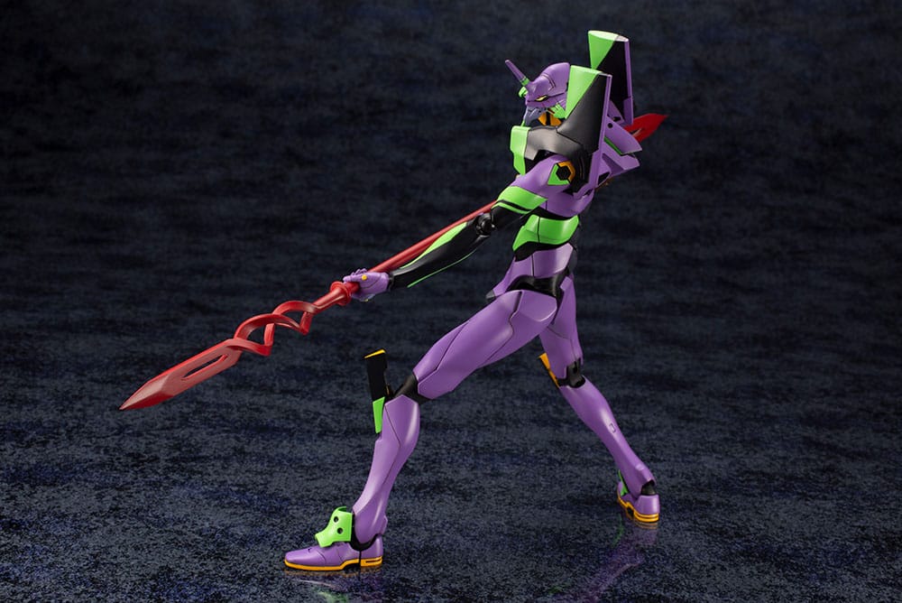Evangelion: 3.0 + 1.0 Thrice Upon a Time Plastic Model Kit 1/400 Evangelion Test Type-01 with Spear of Cassius 19 cm - Preorder - ETA: 25.01.2026
