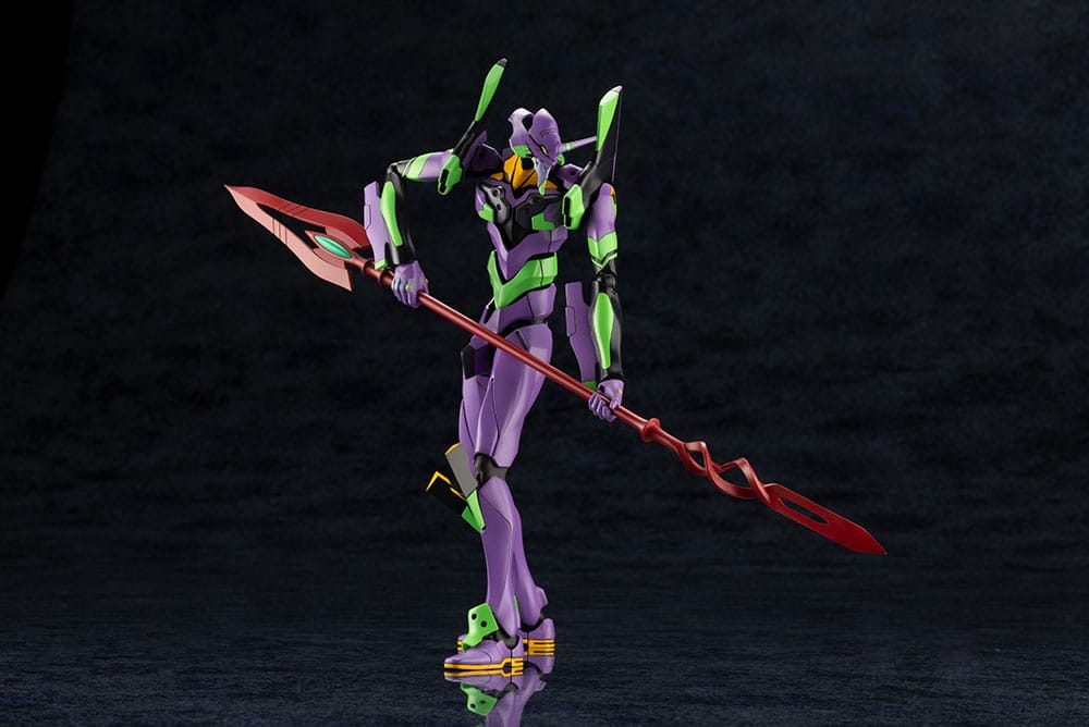 Evangelion: 3.0 + 1.0 Thrice Upon a Time Plastic Model Kit 1/400 Evangelion Test Type-01 with Spear of Cassius 19 cm - Preorder - ETA: 25.01.2026