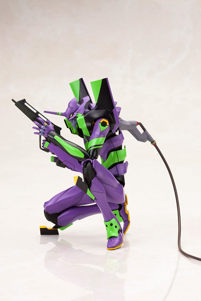 Evangelion: 3.0 + 1.0 Thrice Upon a Time Plastic Model Kit 1/400 Evangelion Test Type-01 with Spear of Cassius 19 cm - Preorder - ETA: 25.01.2026