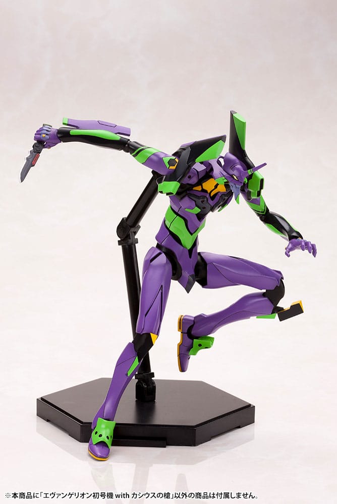 Evangelion: 3.0 + 1.0 Thrice Upon a Time Plastic Model Kit 1/400 Evangelion Test Type-01 with Spear of Cassius 19 cm - Preorder - ETA: 25.01.2026