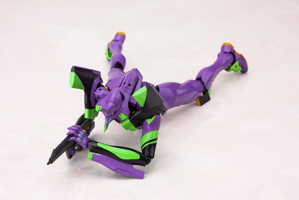 Evangelion: 3.0 + 1.0 Thrice Upon a Time Plastic Model Kit 1/400 Evangelion Test Type-01 with Spear of Cassius 19 cm - Preorder - ETA: 25.01.2026